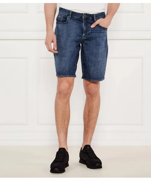 

Джинсовые шорты J65 Slim fit Armani Exchange, синий