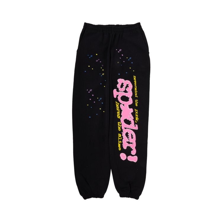 

Спортивные брюки Sp5der P*nk V2 'Black', черный
