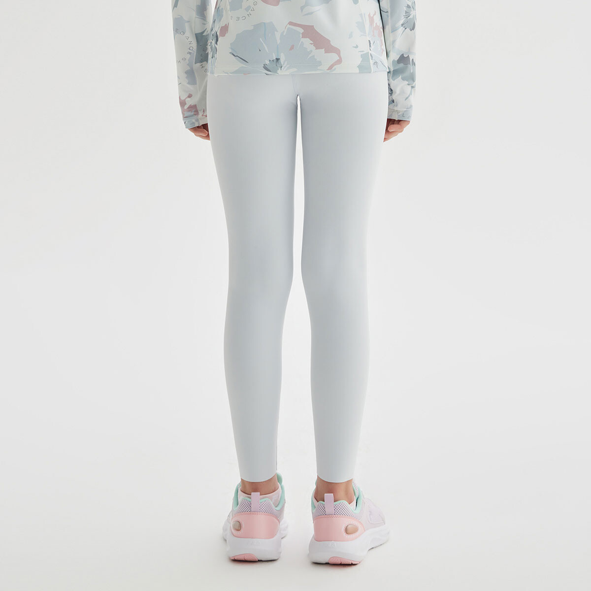 Детские леггинсы ФИЛА FILA, цвет Bean gray blue — фото 3