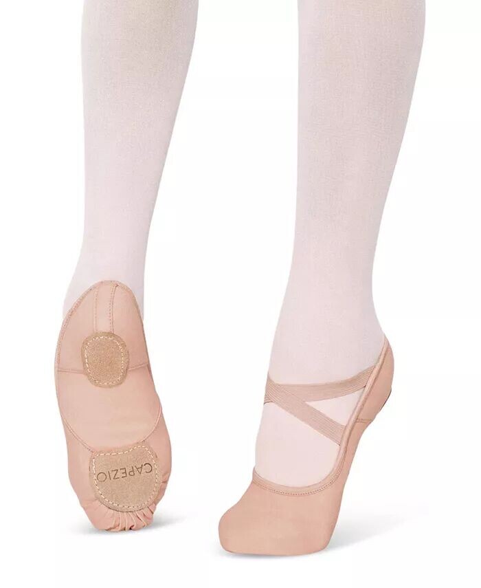 

Балетки Hanami для маленьких девочек Capezio, белый