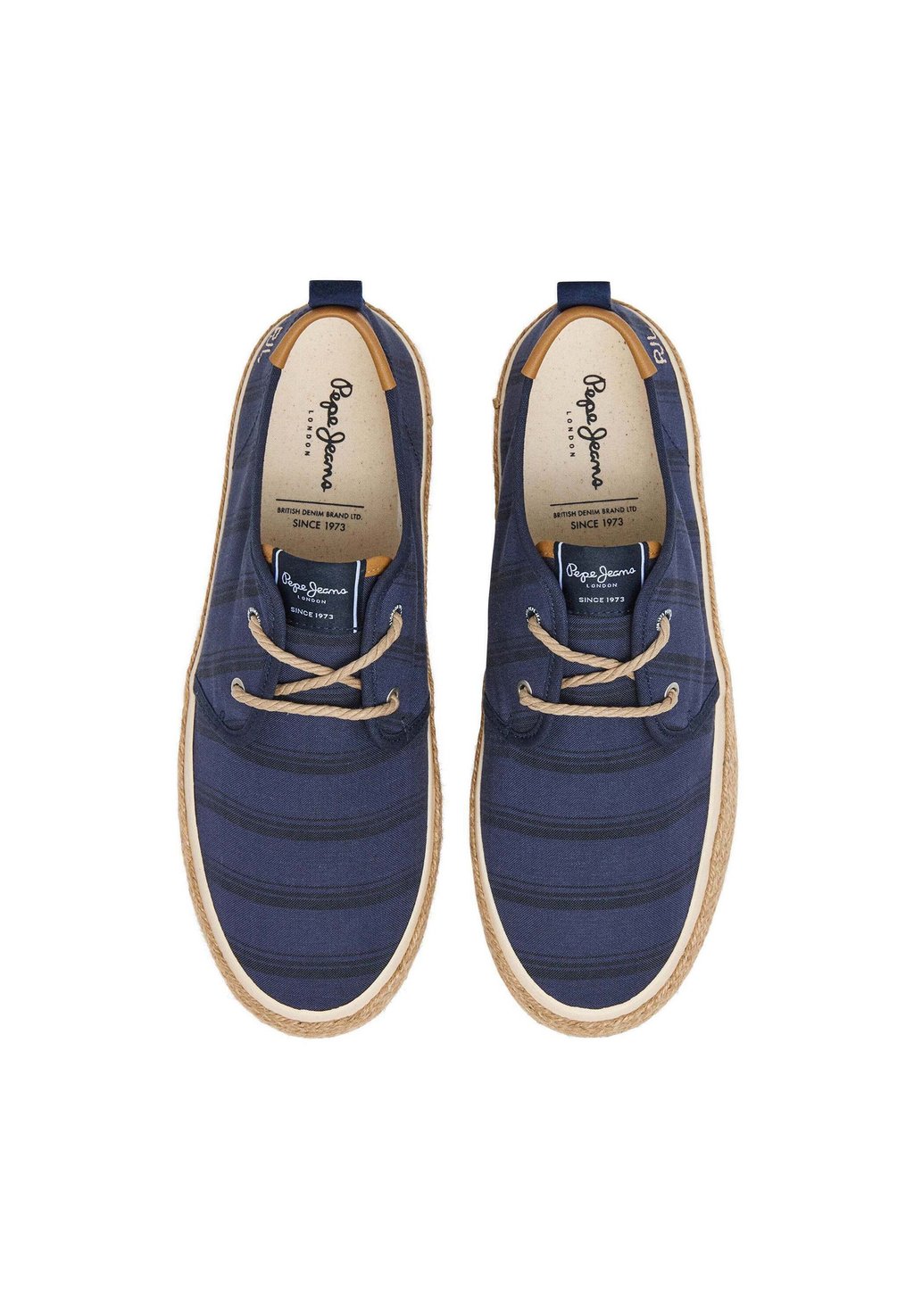 Повседневные туфли на шнуровке Espadrilles Pepe Jeans, темно-синий — фото 3