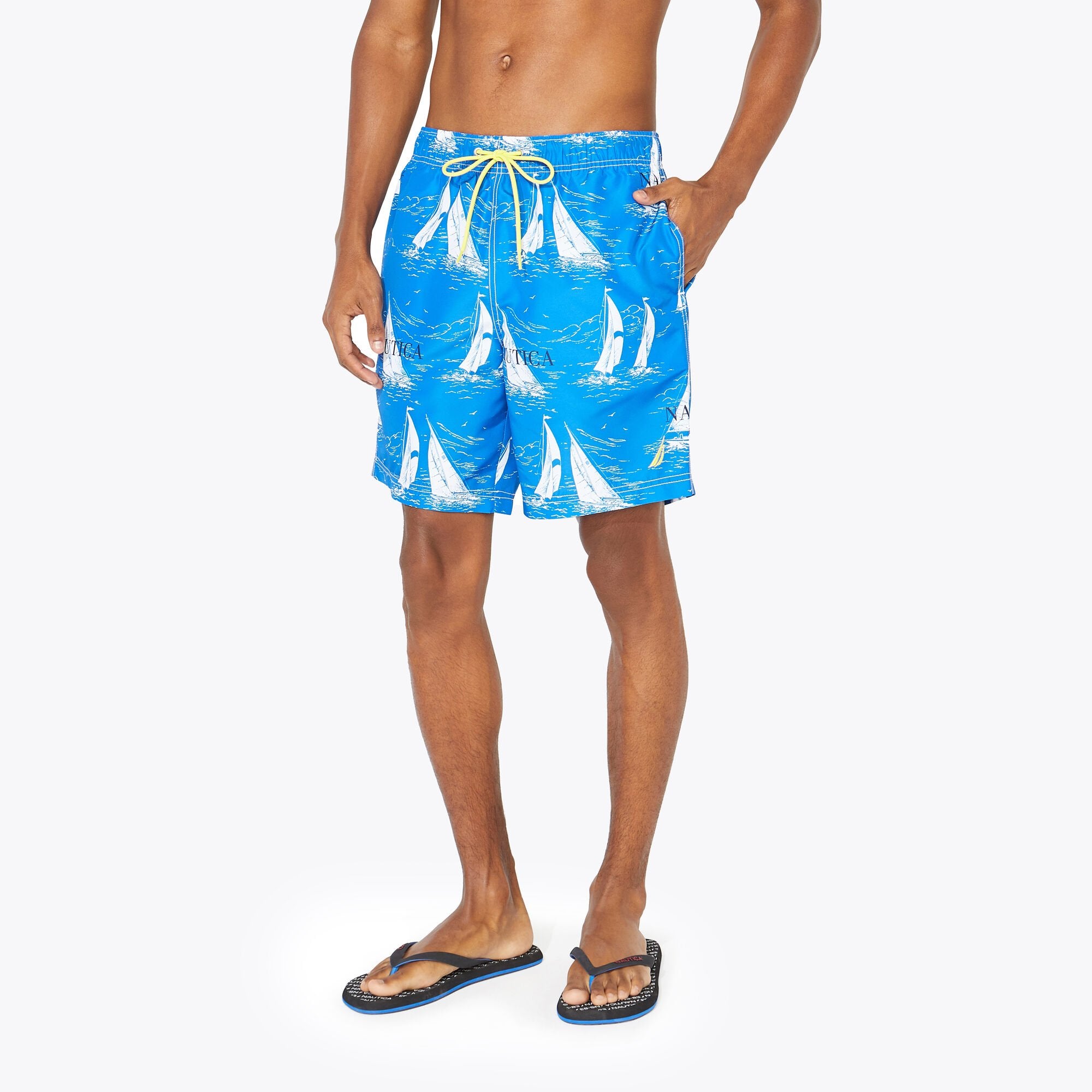 

Мужские шорты для плавания Nautica, цвет spinner blue