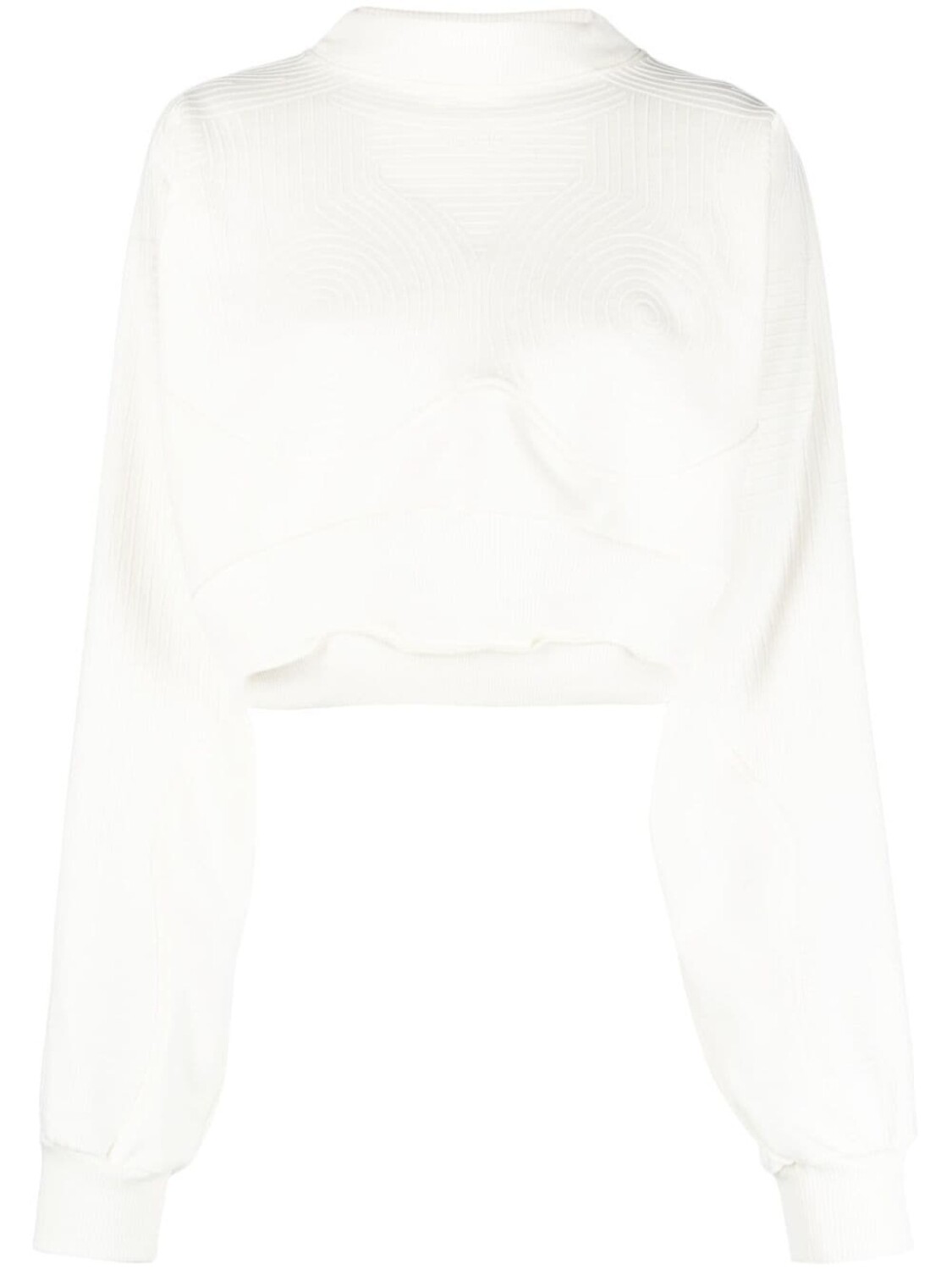 

Off-White укороченная толстовка Vortix Cor, нейтральный цвет
