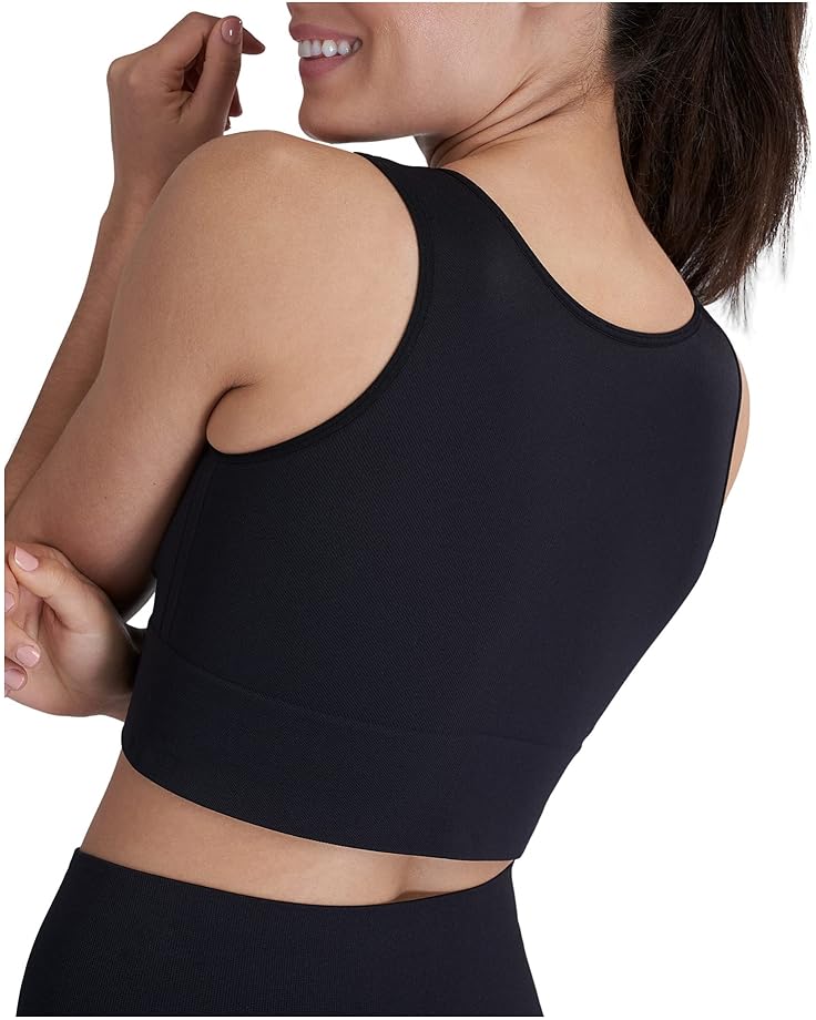 

Топ Spanx Spanx Lamn Active Seamless Crop Top, цвет Very Black