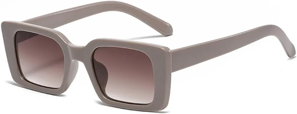 

Женские солнцезащитные очки в стиле ретро с леопардовым принтом и защитой от УФ-излучения UV400, модные мужские солнцезащитные очки HYYZZC, Khaki Tea Gradient