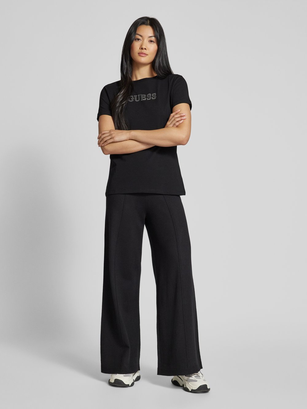 

Футболка с этикеткой, модель «BRIANA» Guess Activewear, черный