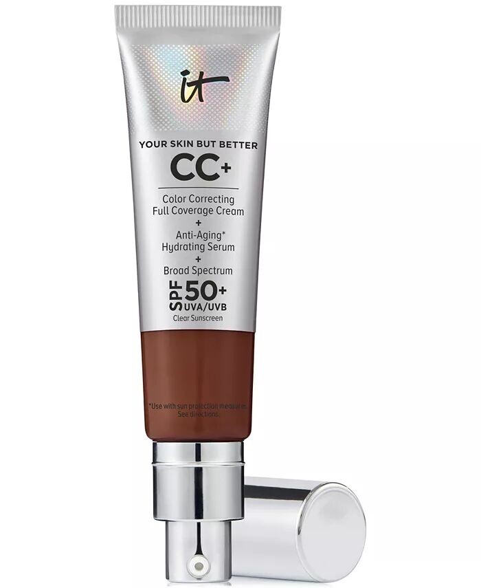 

CC+ Крем с SPF 50+ It Cosmetics, цвет Deep Bronze
