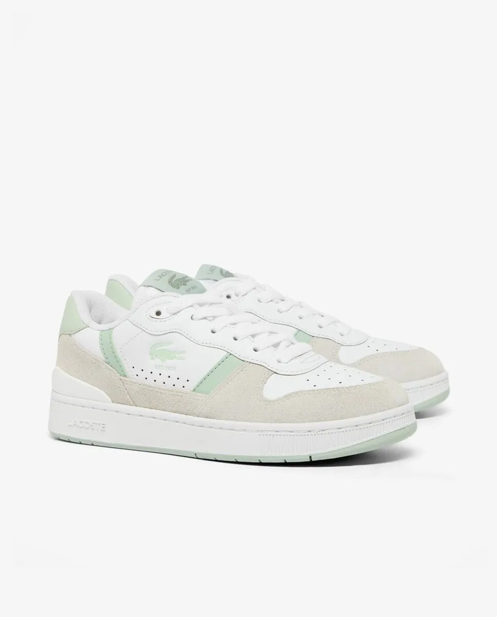 Женские кроссовки T-Clip Set белого цвета Lacoste, белый — фото 3