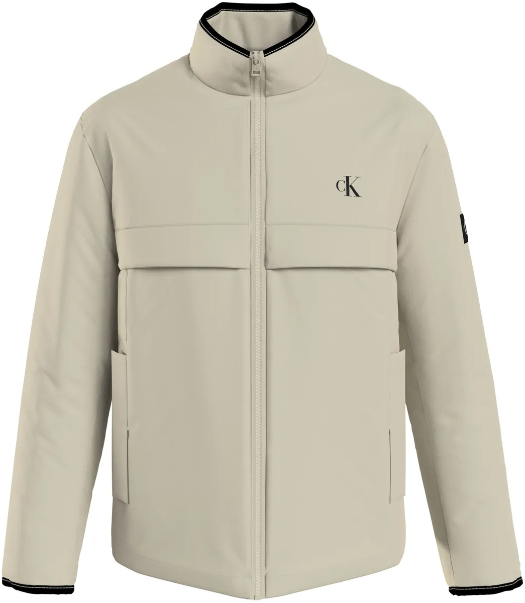 

Стеганая куртка Calvin Klein Jeans "PADDED HARRINGTON", цвет Plaza Taupe