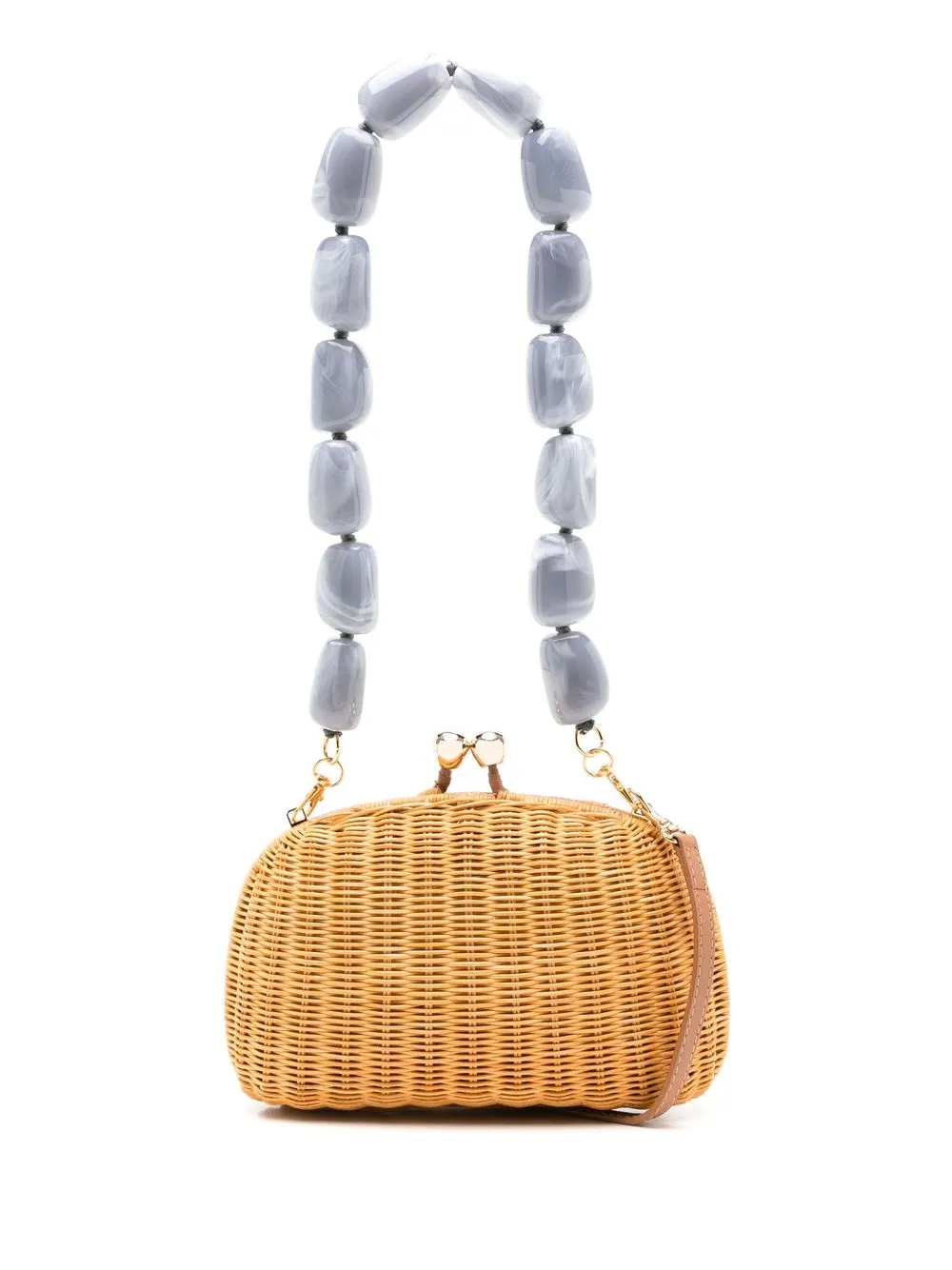 

Плетеная сумка через плечо Mia SERPUI, коричневый