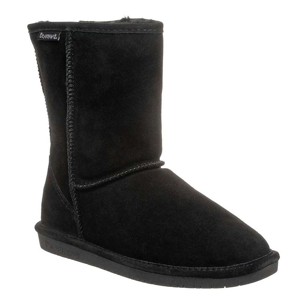 Короткие женские зимние ботинки Bearpaw Emma, черный