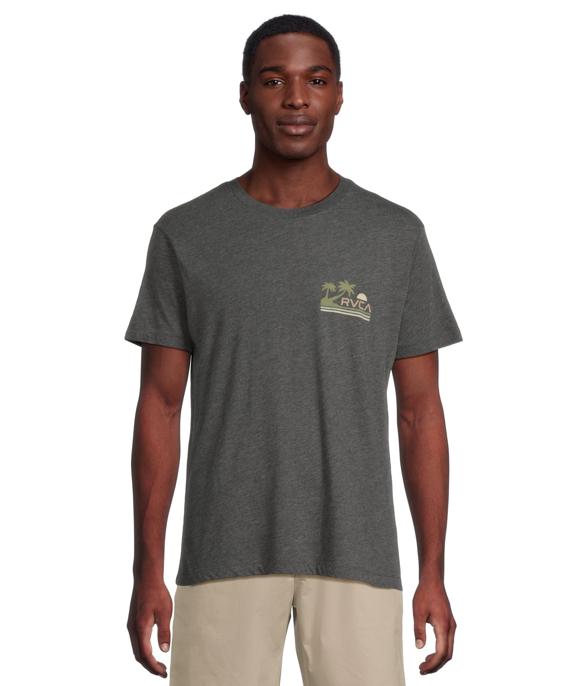 

Футболка RVCA Palm Trail Short Sleeve, черный