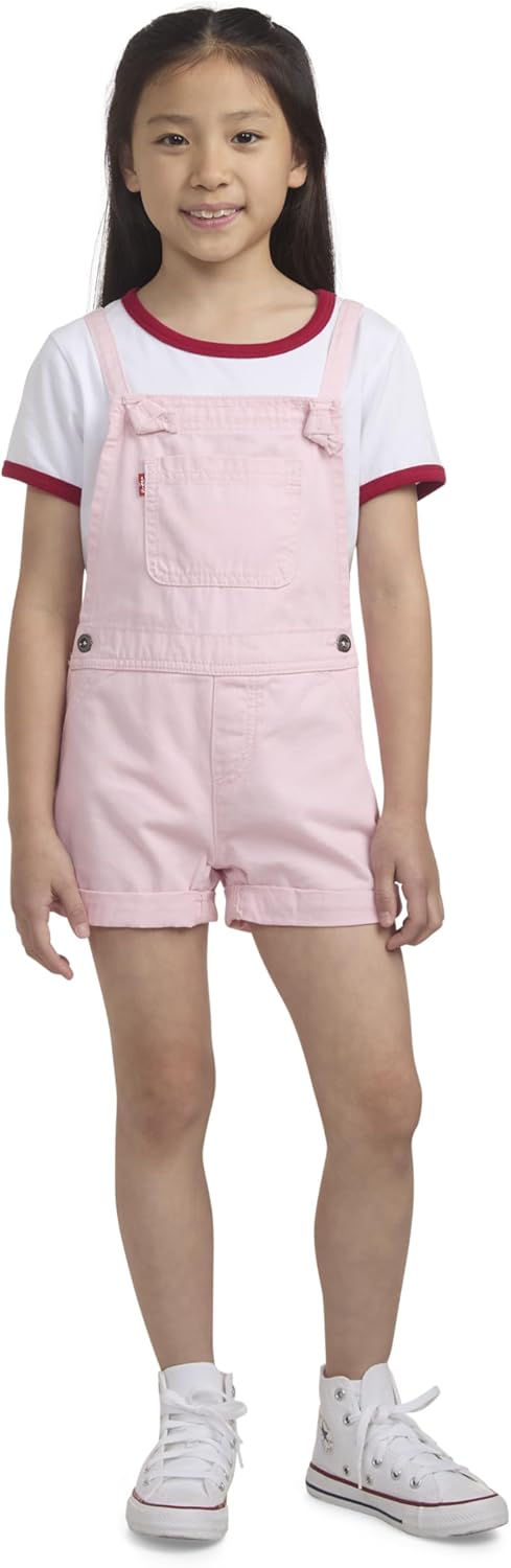 Levi's baby-girls And Baby Denim Shortall, Rose Shadow — фото 3