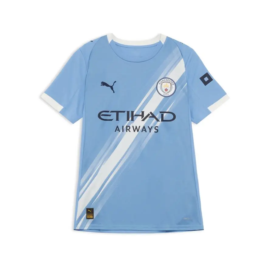 

Футболка Jersey Local Hombre Manchester City 25/26 PUMA, светло-голубой