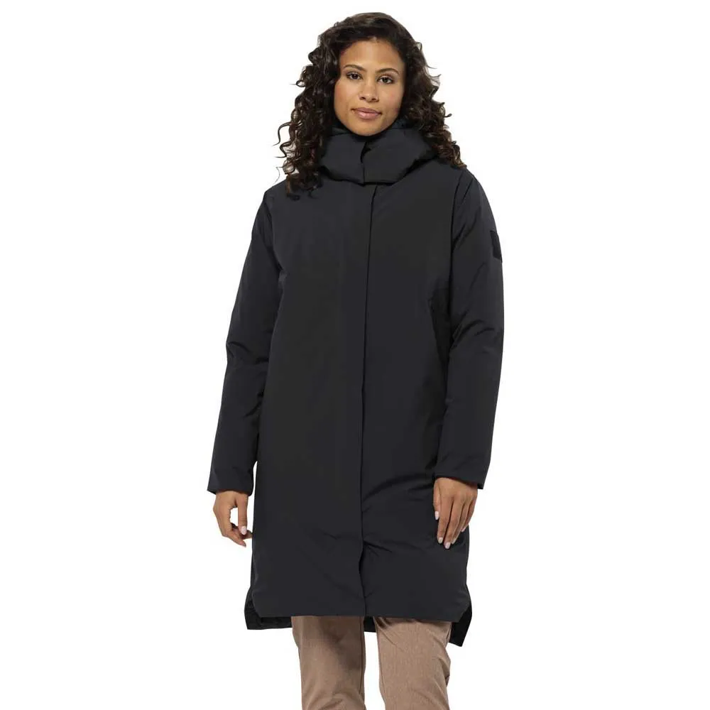 

Пальто Jack Wolfskin Luisenplatz, черный