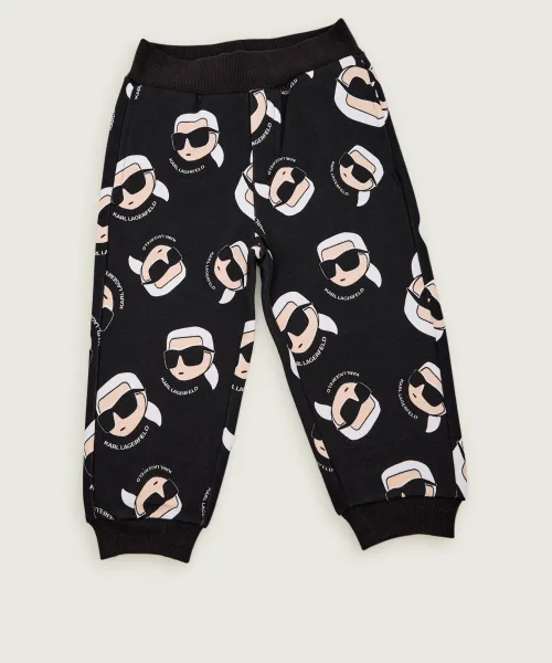 

Спортивные штаны Regular fit Karl Lagerfeld Kids, черный