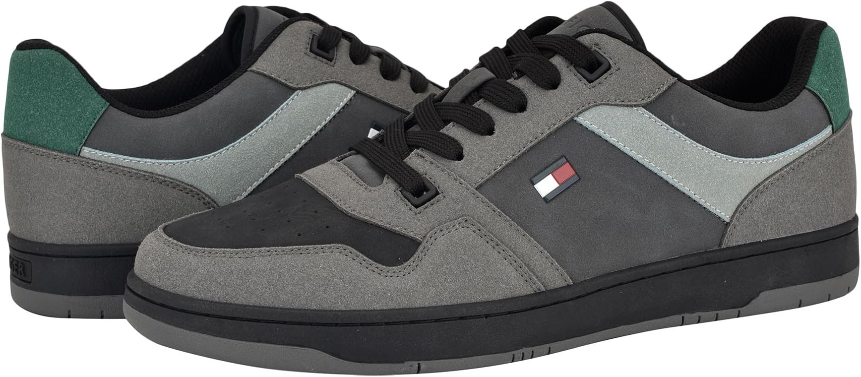 

Кроссовки Tommy Hilfiger Trane, цвет Dark Grey/Black Multi