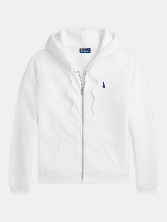 

Свободный крой толстовки 211943008001 Polo Ralph Lauren, белый