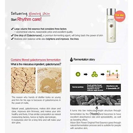 Эссенция Mizon — Skin Power Original First Essence Уход за лицом Антиоксидант Увлажняющий Укрепляющий — фото 2