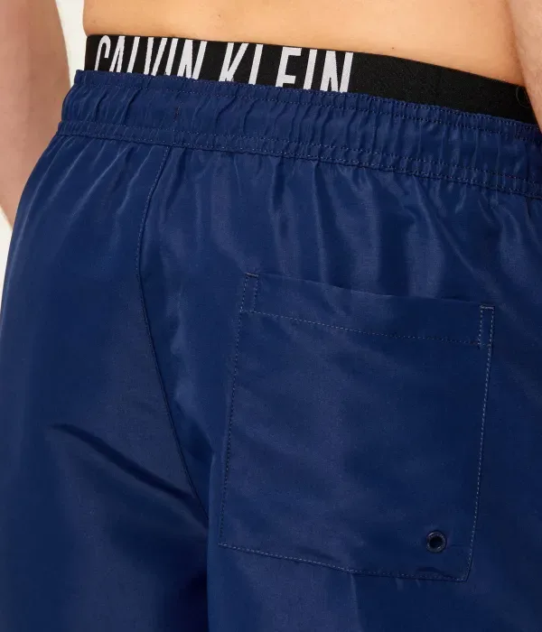 Пляжные шорты regular fit Calvin Klein Swimwear, темно-синий — фото 4