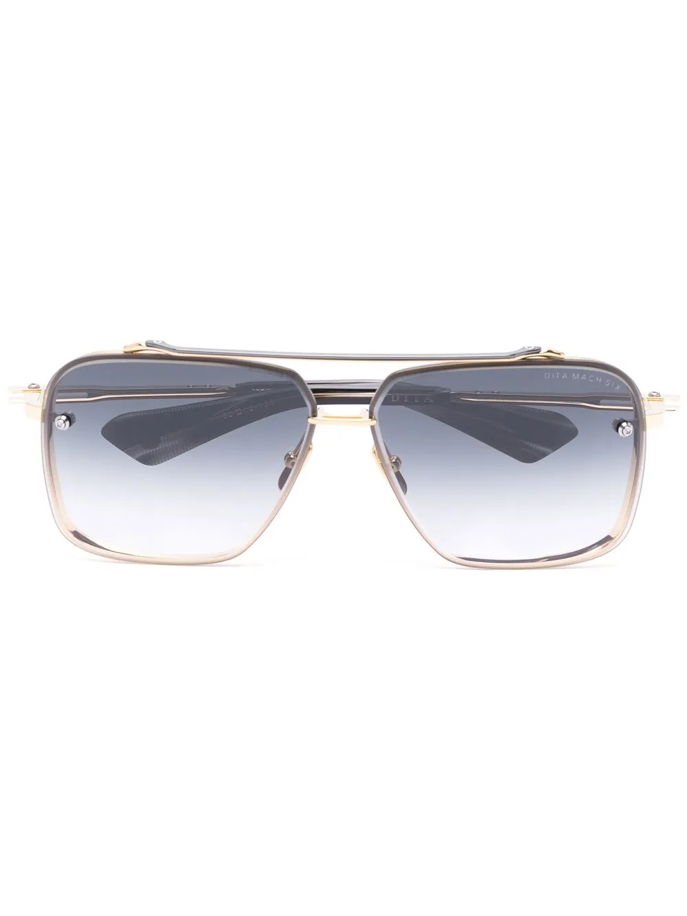 

Солнцезащитные очки-пилоты Dita Eyewear, золотой