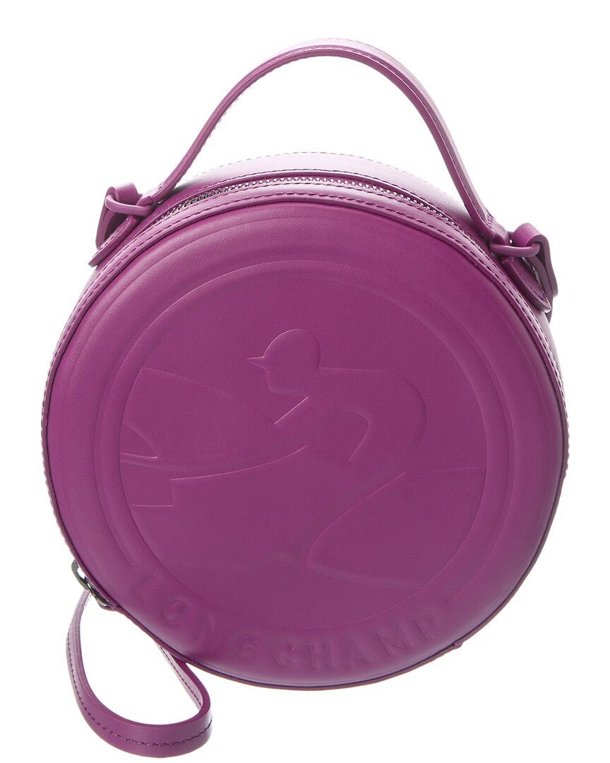 

Кожаная сумка через плечо Longchamp Box-Trot, фиолетовый