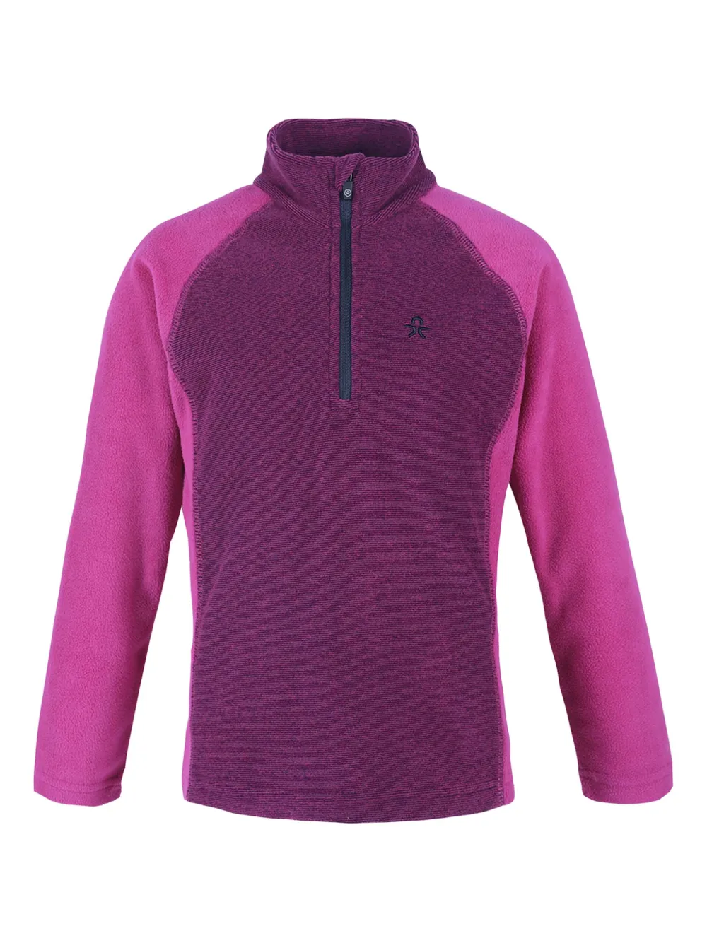 

Толстовка с воротником на молнии COLOR KIDS, розовый