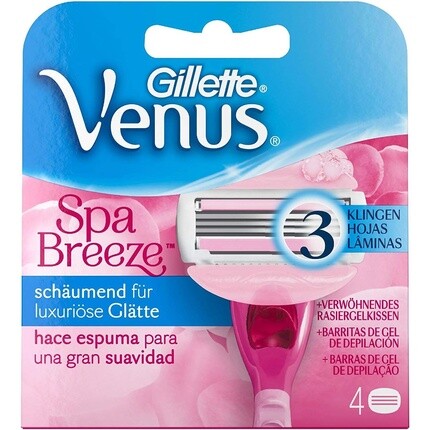 

Женские лезвия для бритвы Venus Comfortglide Spa Breeze, Gillette
