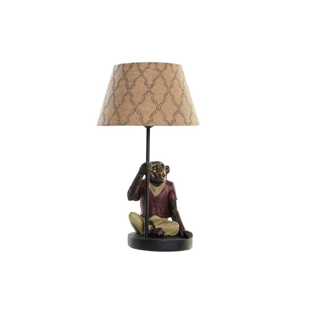

Настольная лампа DKD Home Decor Коричневая Разноцветная Колониальная 220 В 50 Вт Обезьяна (27 x 25 x 44,5 см)