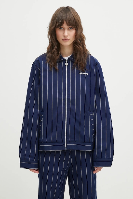 

Приталенная куртка H в тонкую полоску Adidas Originals, темно-синий