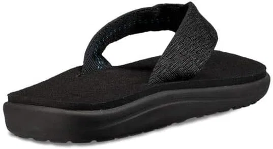 Мужские шлепанцы Teva Voya Flip Sandal, Black Brick Black Bkbl — фото 4