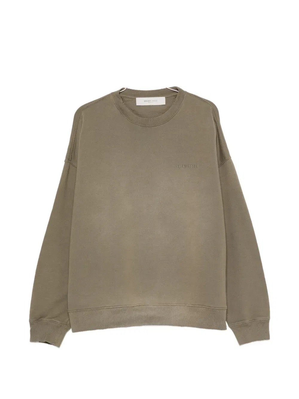 Свитшот с круглым вырезом Martin Over GOLDEN GOOSE, зеленый