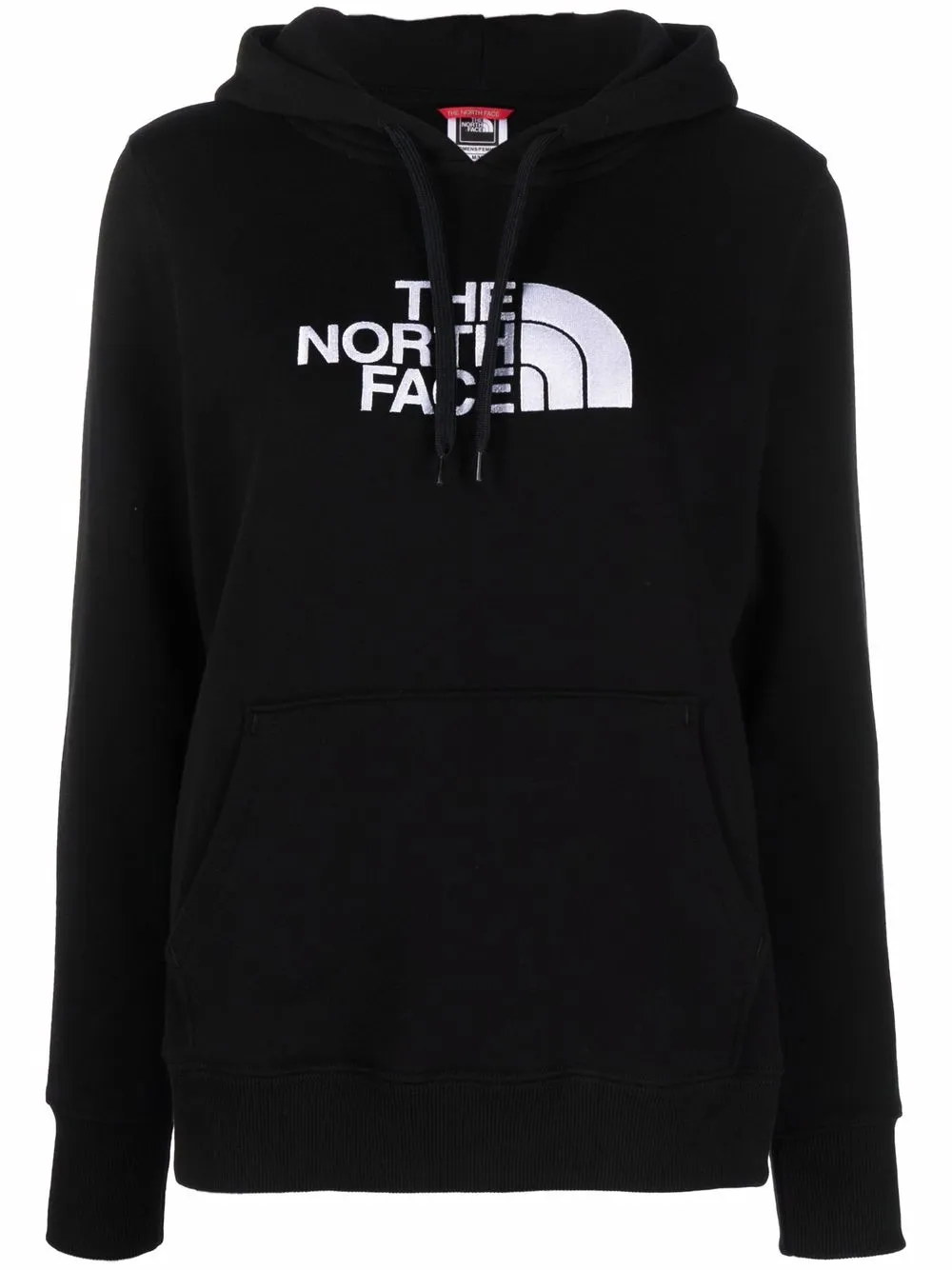 

Худи с кулиской и вышитым логотипом The North Face, черный