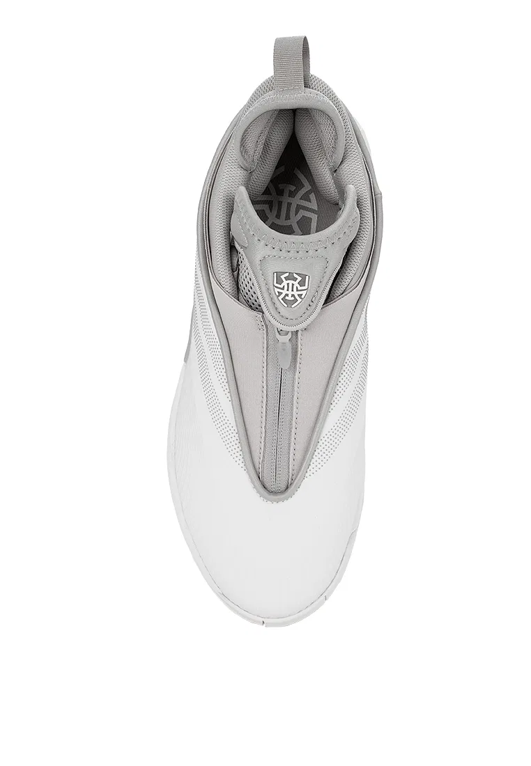 Кроссовки мужские, D.O.N. Issue 7, Spalding Adidas, белый/серый — фото 4