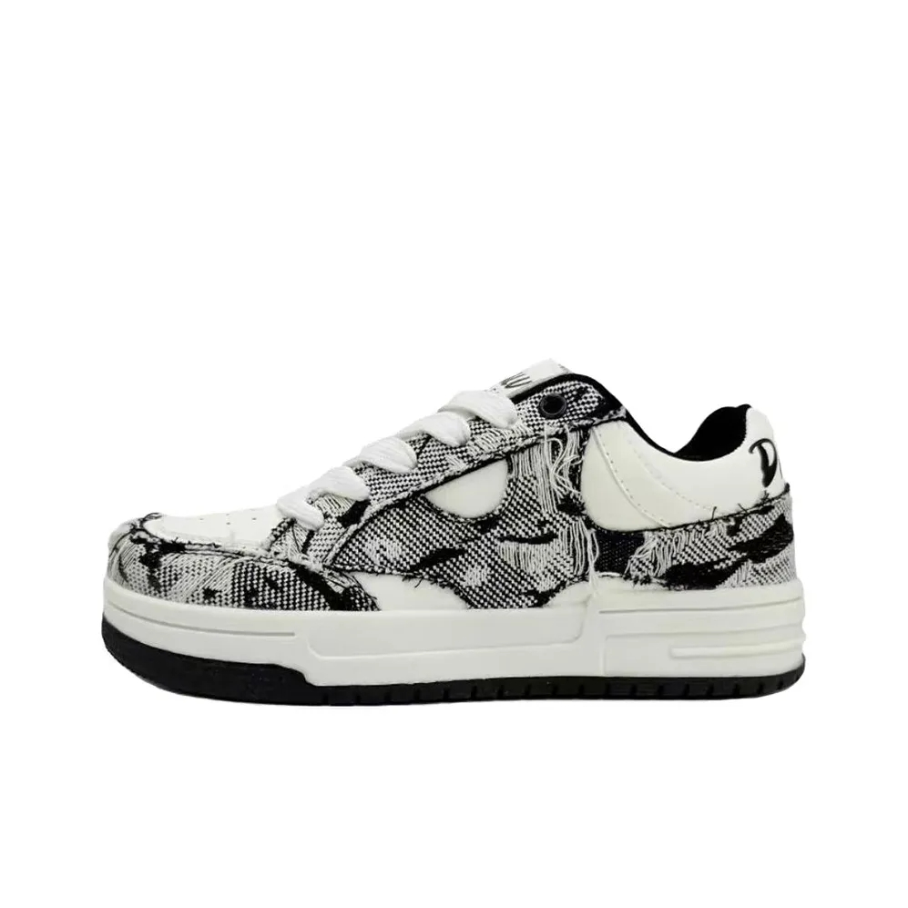 

RYAW Низкие скейтерские кроссовки унисекс черные, цвет Black