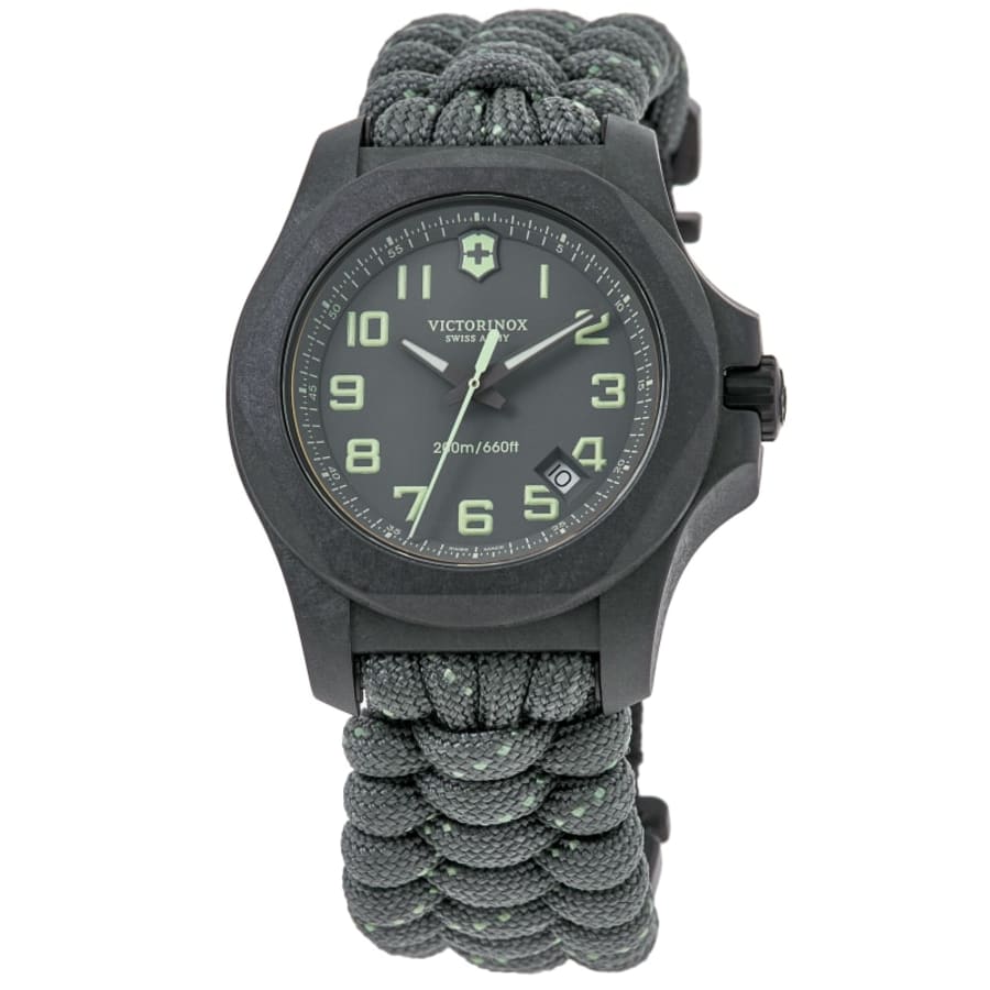 

Victorinox Swiss Army INOX Carbon Grey Dial Nylon Strap Мужские часы