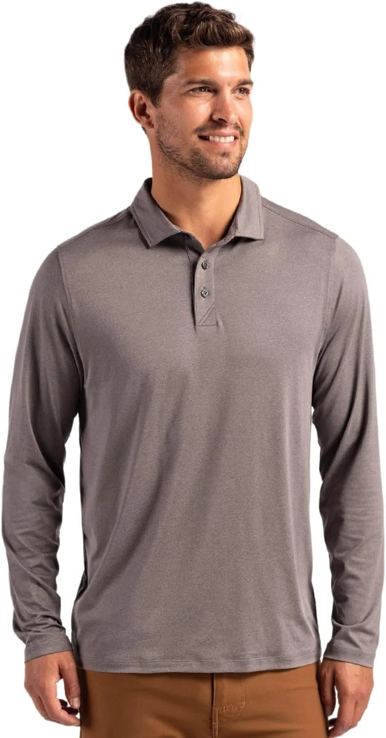 

Cutter & Buck мужская футболка-поло с длинным рукавом Coastline Epic Comfort Eco Recycled