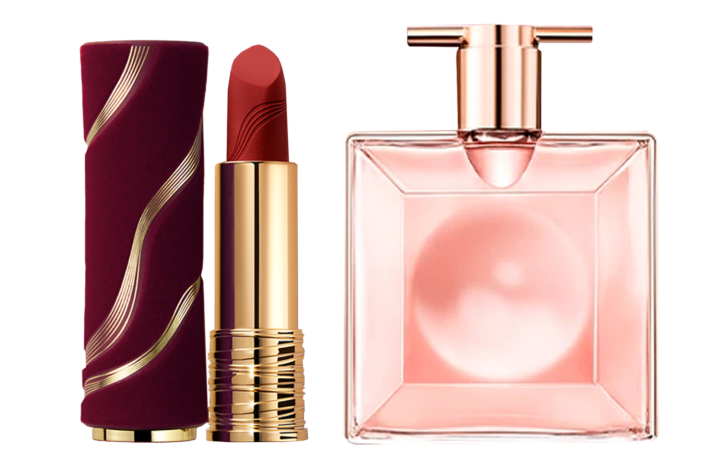 

Lankou Love Journey Limited Edition парфюмерный набор Eau De Parfum EDP бергамот роза 3,4г+25мл LANCOME