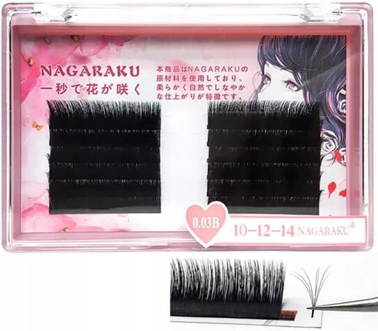 

Мм Project Lashes, Speed ​​Nagaraku Auto Kępki C 0.03 8-10-12