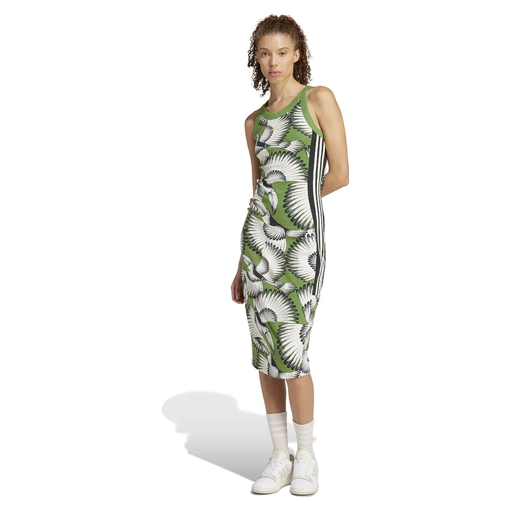 

Платье adidas X Farm Premium sleeveless short, зеленый