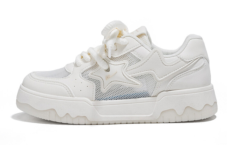 

Кроссовки WARRIOR Skateboarding Shoes Women's Low-top White, цвет Off-white