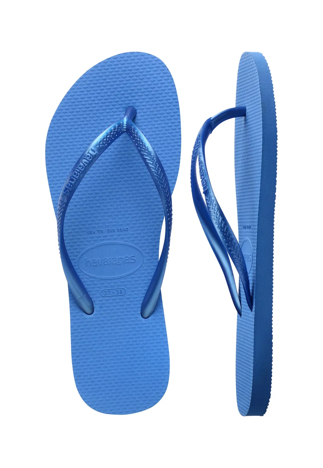 Сандалии Havaianas синего цвета — фото 4