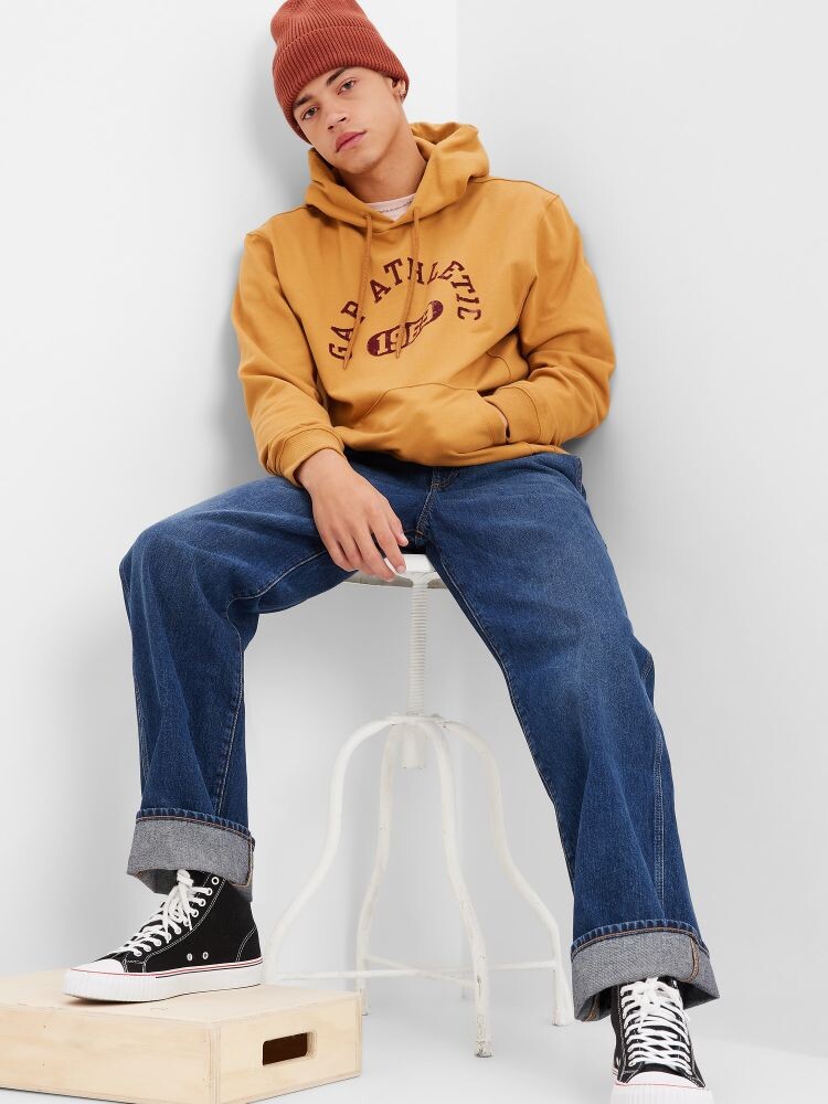 

Толстовка с капюшоном Gap, желтый