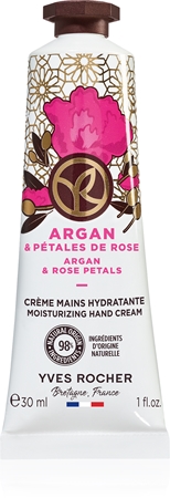 

Крем для рук Yves Rocher Bain de Nature, Argan & Rose Petals 30 ml