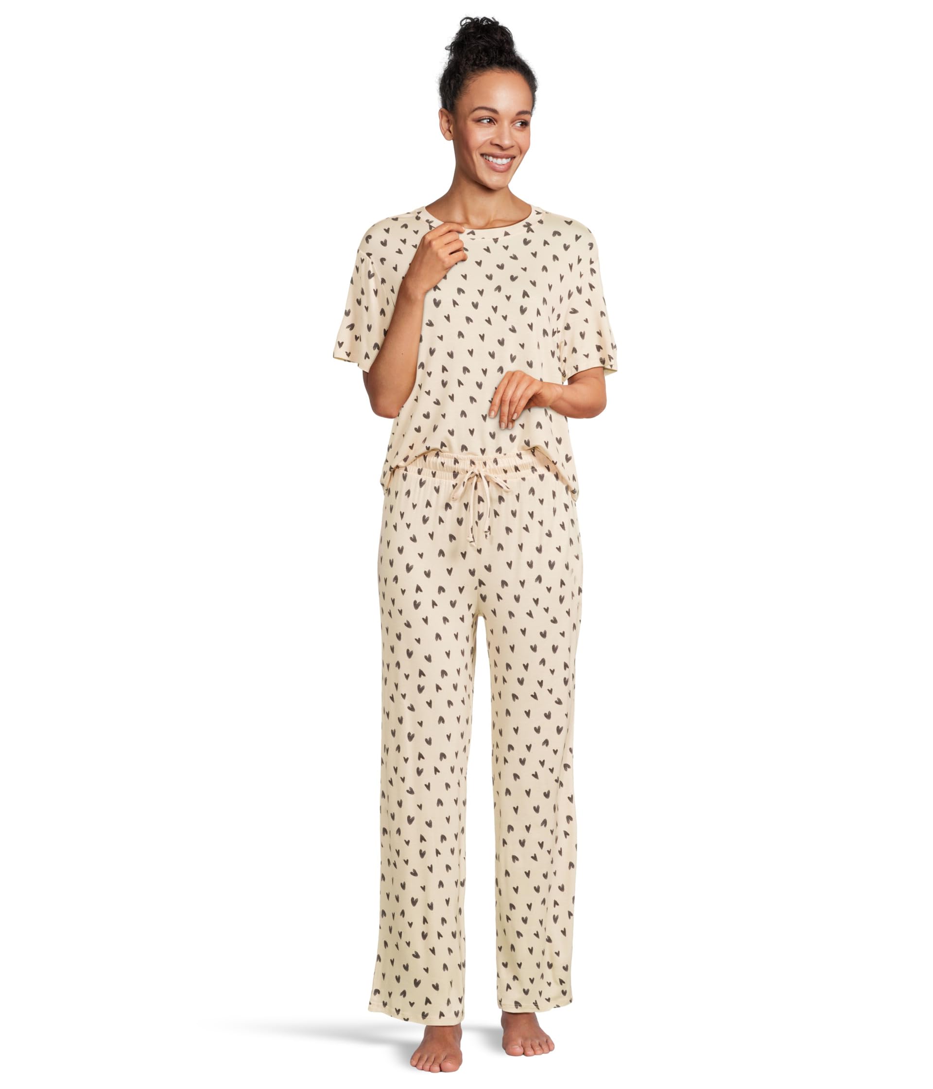 

Пижама Honeydew Intimates All American PJ Set, цвет Beso Hearts