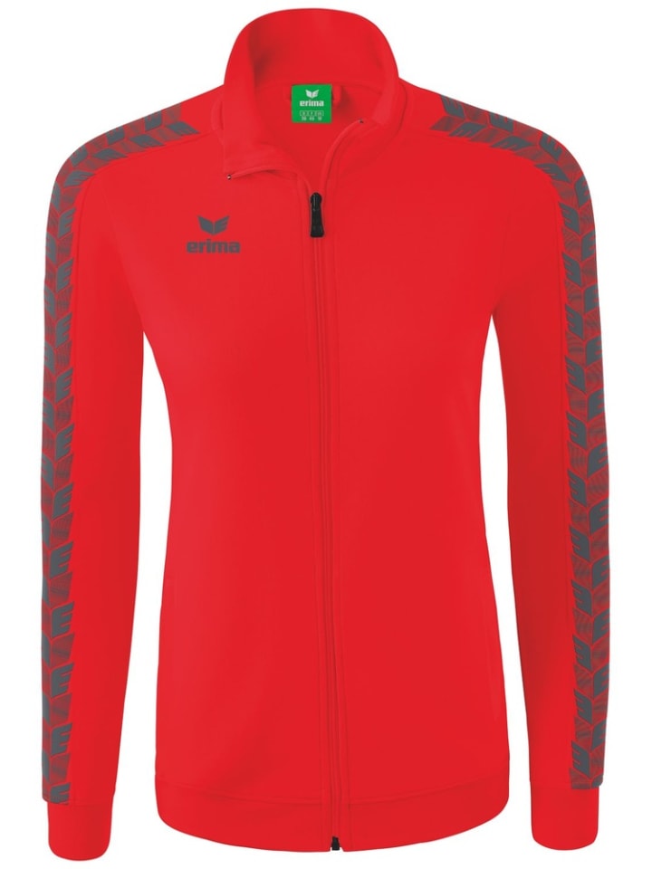 

Куртка Essential Team Tracktop в красном цвете erima