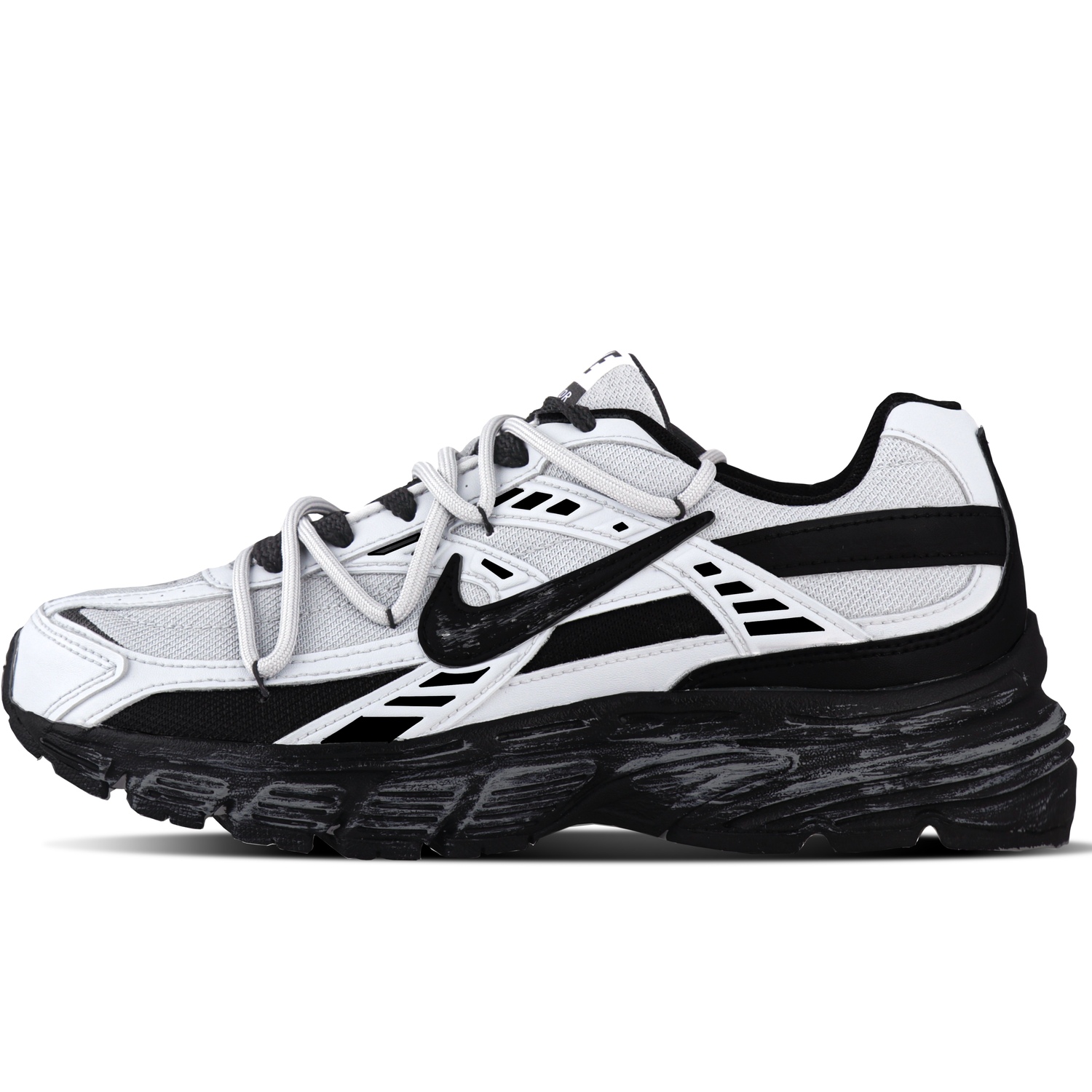 

Инициатор амортизация, устойчивость к истиранию, дышащая поддержка лоу-топ кроссовки unisex премиум gray Nike, серый