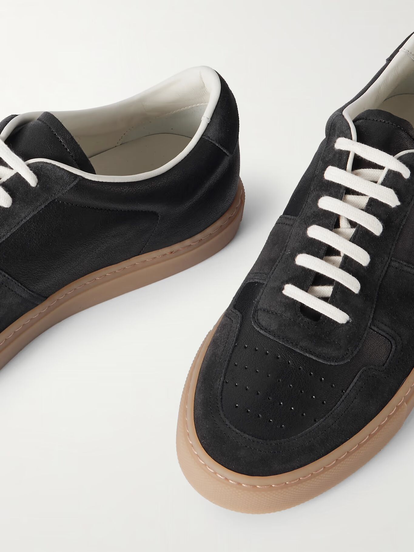 

Кроссовки BBall из кожи с замшевой отделкой COMMON PROJECTS, черный