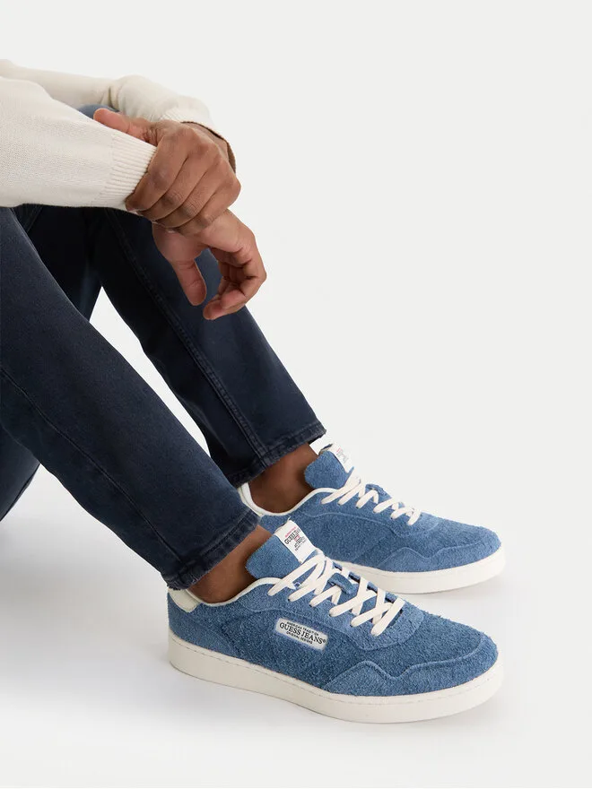 Guess Jeans Кроссовки EO-LUNARI-02 WE синие — фото 2