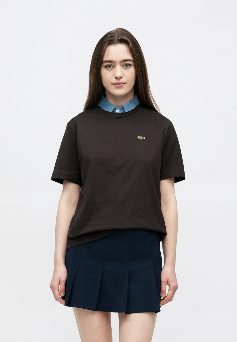 

Футболка Lacoste Basic T-shirt, Black, Черный, Футболка Lacoste Basic T-shirt, Black